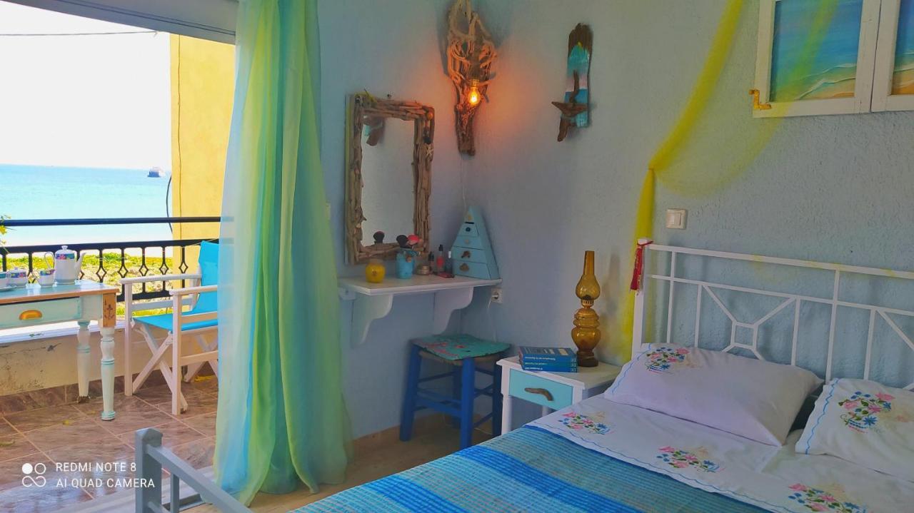 Socrates Sea View Apartment Kampos Marathokampou Luaran gambar