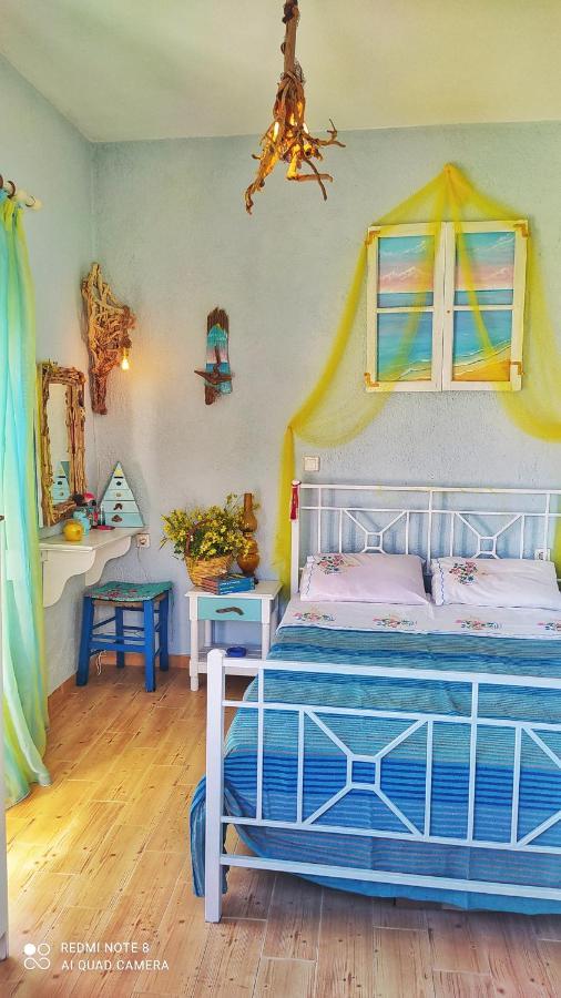 Socrates Sea View Apartment Kampos Marathokampou Luaran gambar