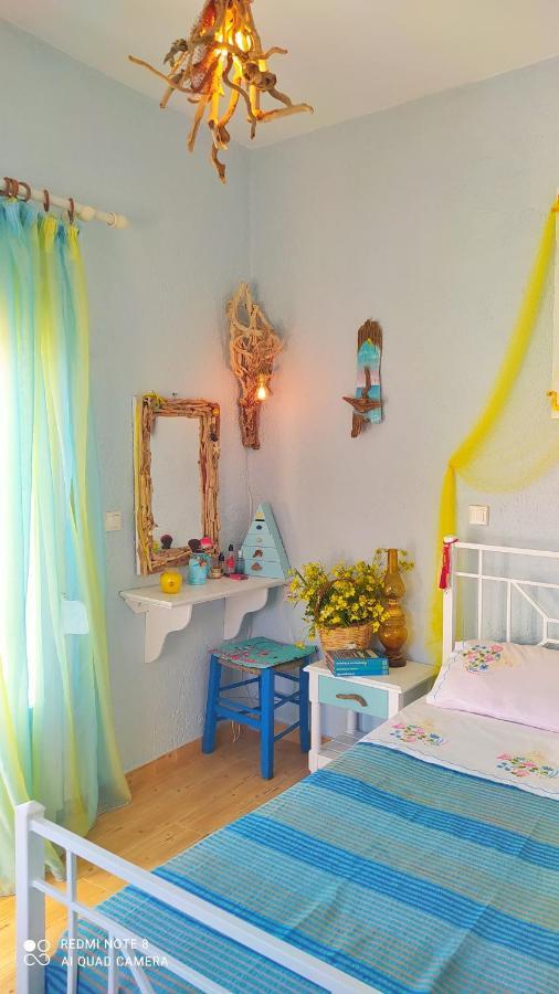 Socrates Sea View Apartment Kampos Marathokampou Luaran gambar