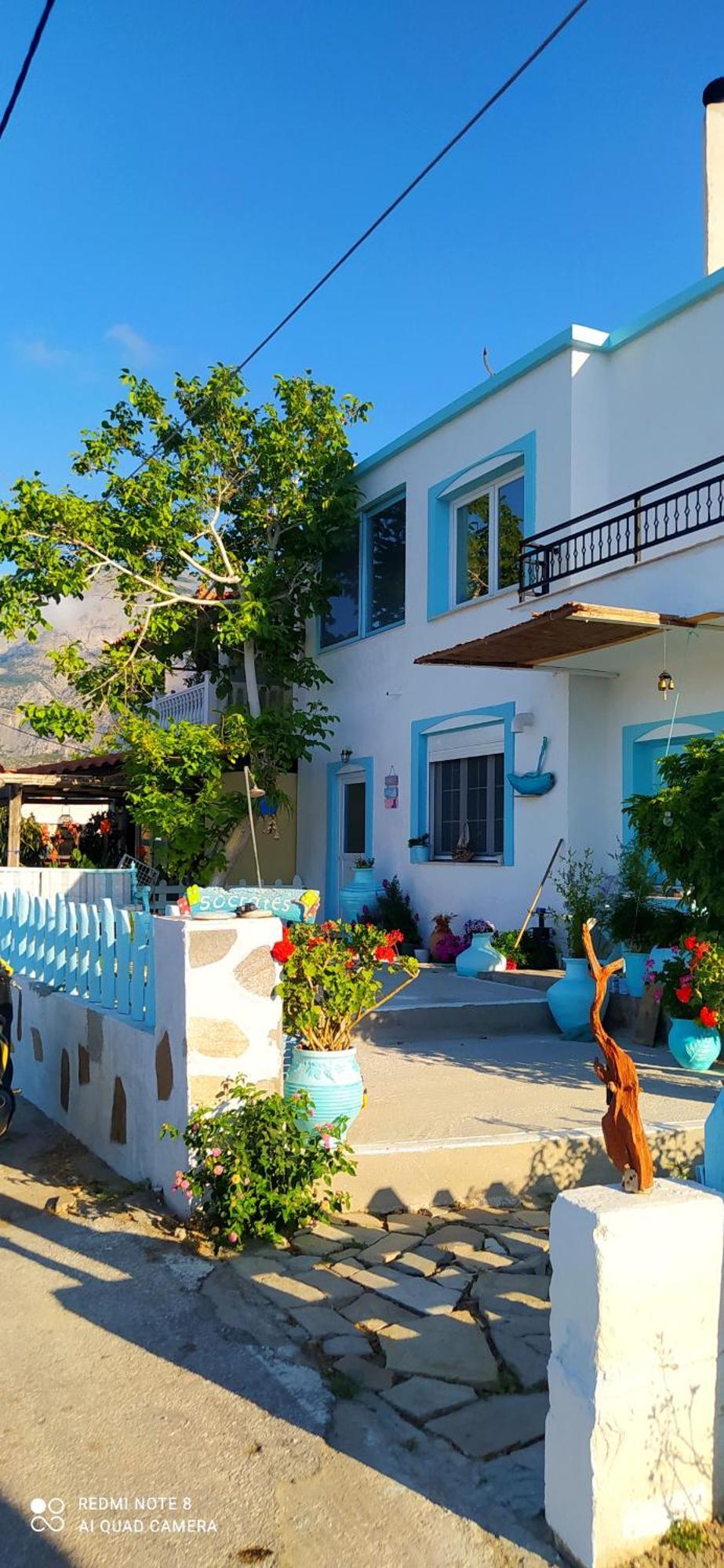 Socrates Sea View Apartment Kampos Marathokampou Luaran gambar