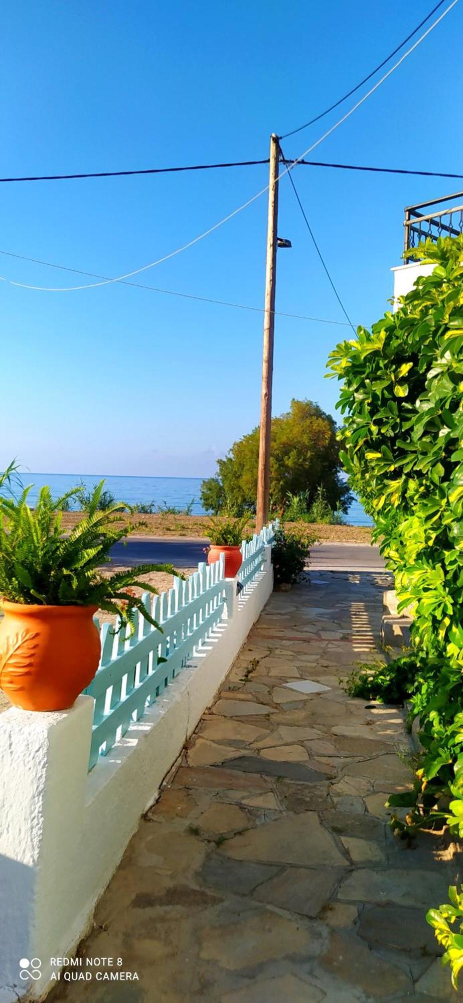 Socrates Sea View Apartment Kampos Marathokampou Luaran gambar
